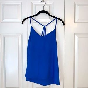Abercrombie & Fitch blue tank, size small